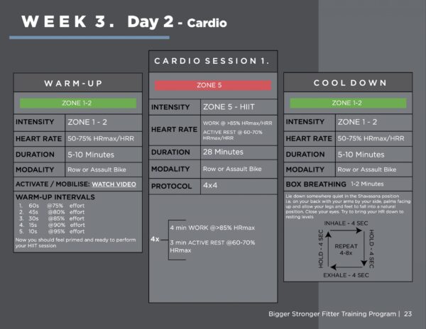 BIGGER STRONGER FITTER | eBook + Training Programs - Image 5